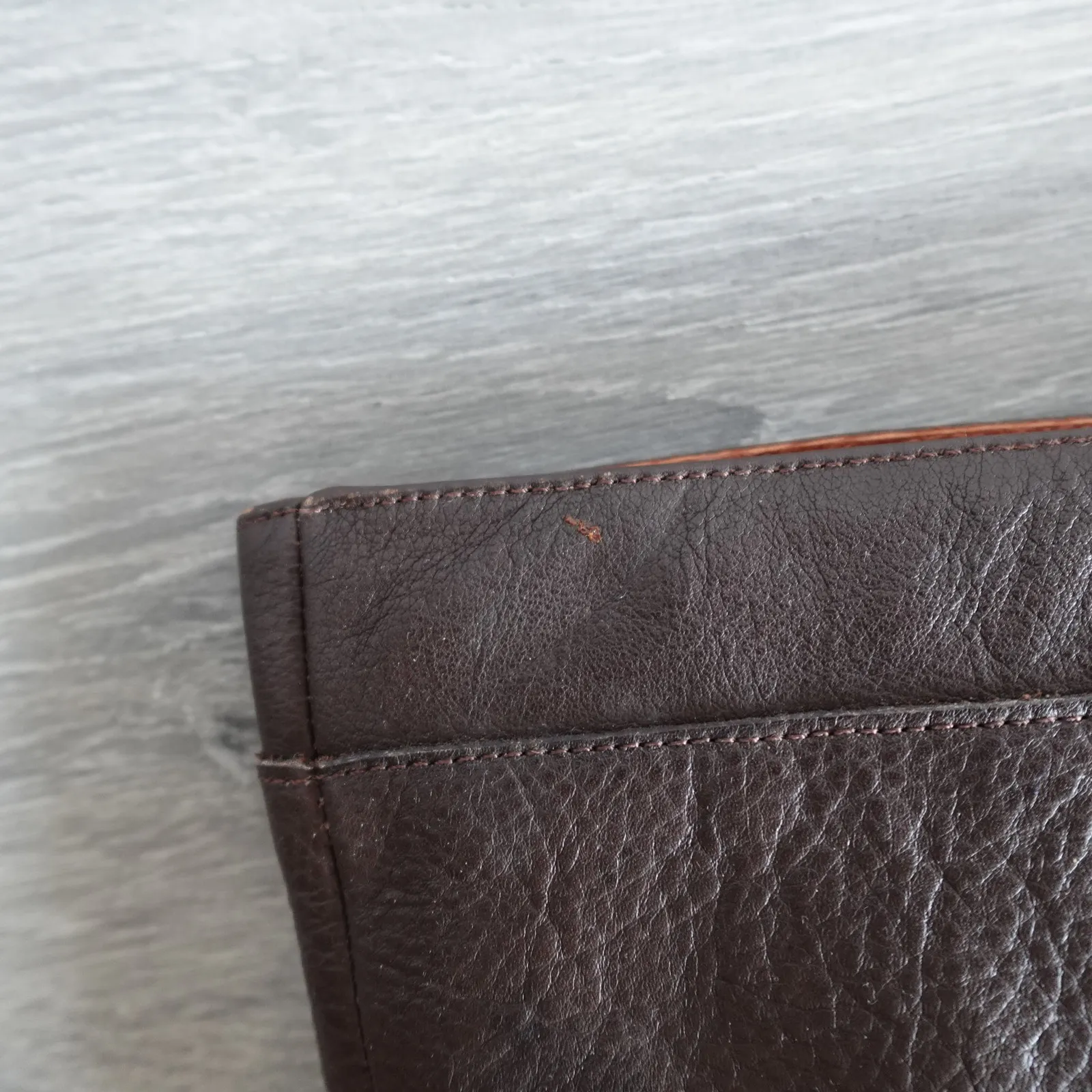 Red Or Dead Brown Tall Knee High Heeled Brown Leather Boots 39 Cobbled Together Size 8 - Image 10