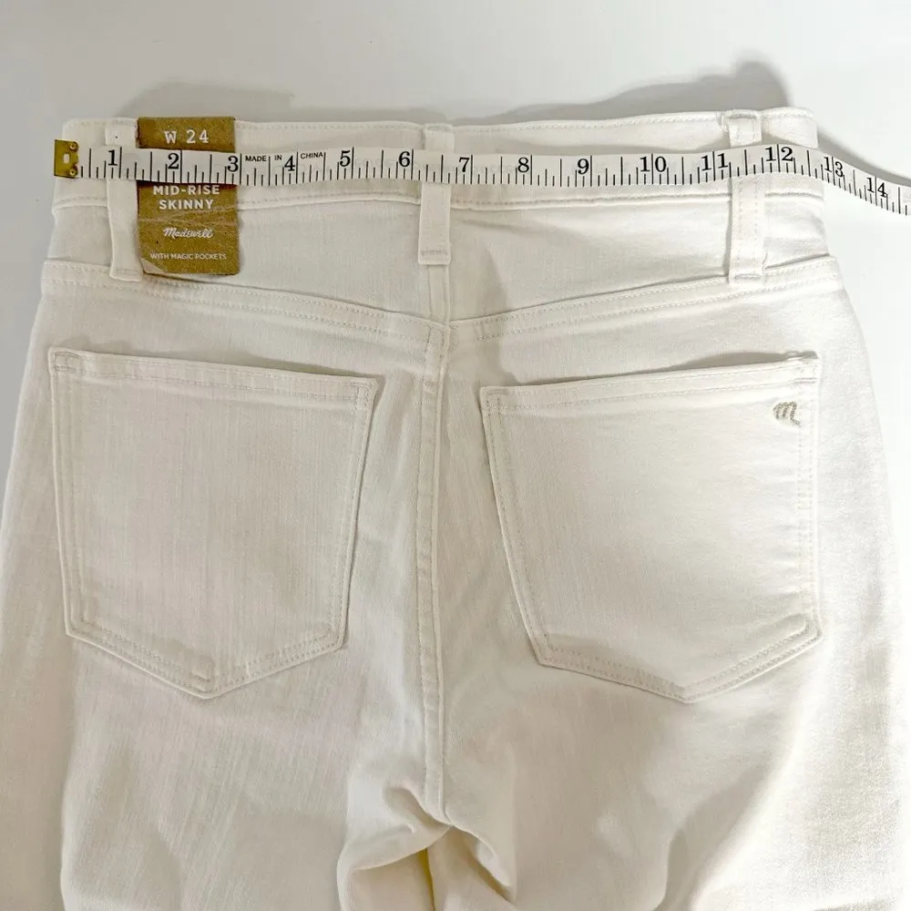 *NWT* Madewell 9" Mid-Rise Skinny Crop Jeans - Image 6