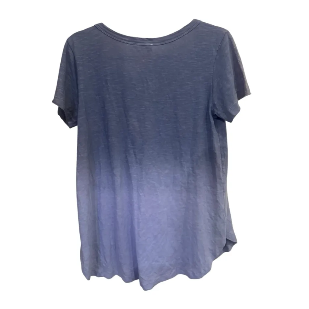 Lulu Organic Essentials Blue Short Sleeve Tee S Purple - Image 2