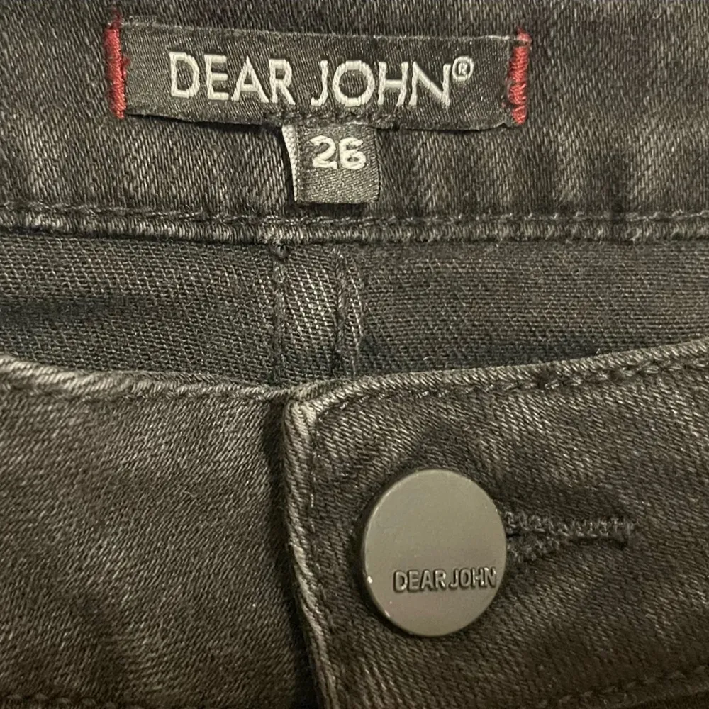 Dear John  embroidered skinny jeans. Size 26. - Image 3