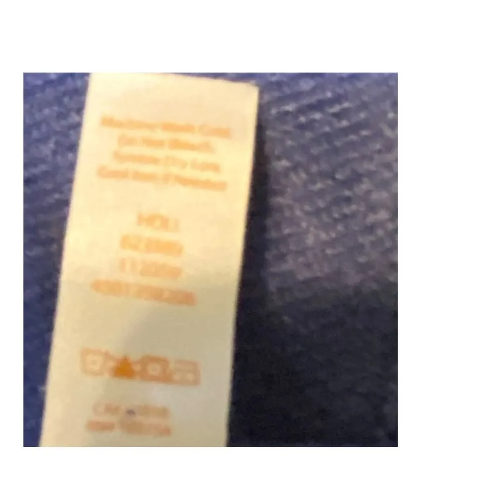 Lucy Blue Lean and Mean Cinch Pullover Funnel Neck Sweatshirt Size Medium - Image 5