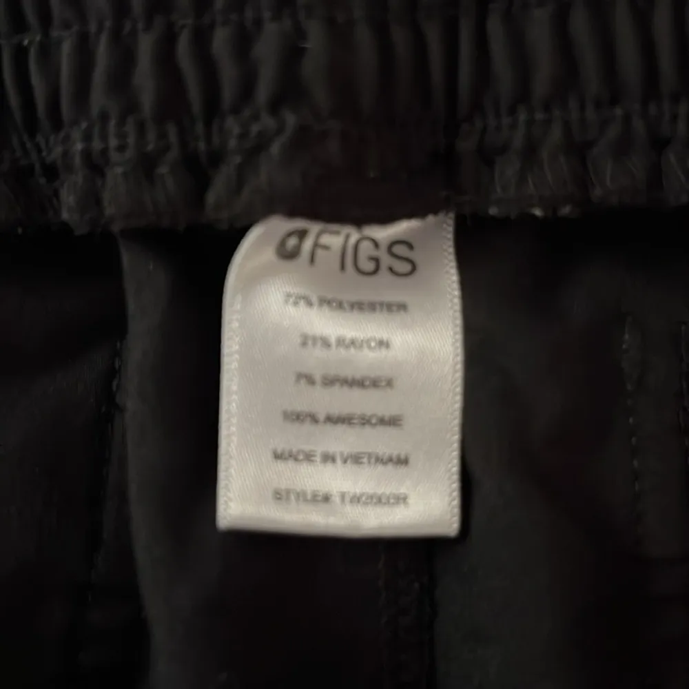 Technical Collection Cargo Scrub Pant Straight Leg Black Size Small - Image 7