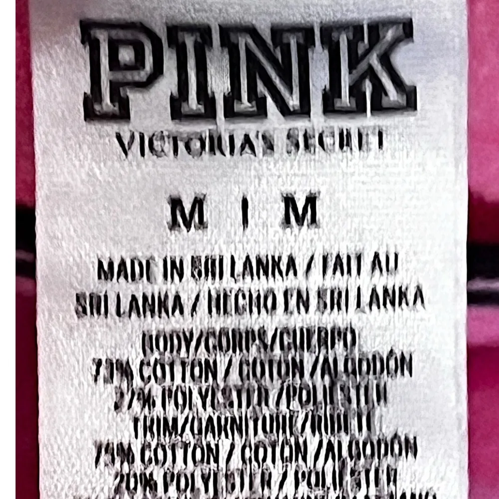 Victoria's Secret‎ Pink Logo Oversized Pink Shirt Size Medium Y2K Barbiecore - Image 6