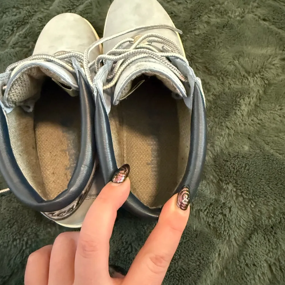 Blue Timberland Boots - Image 7