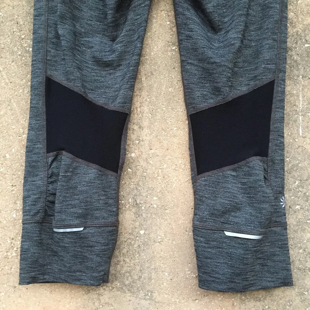 Athleta Relay Capri Crop Leggings Heather Grey XS - Image 9