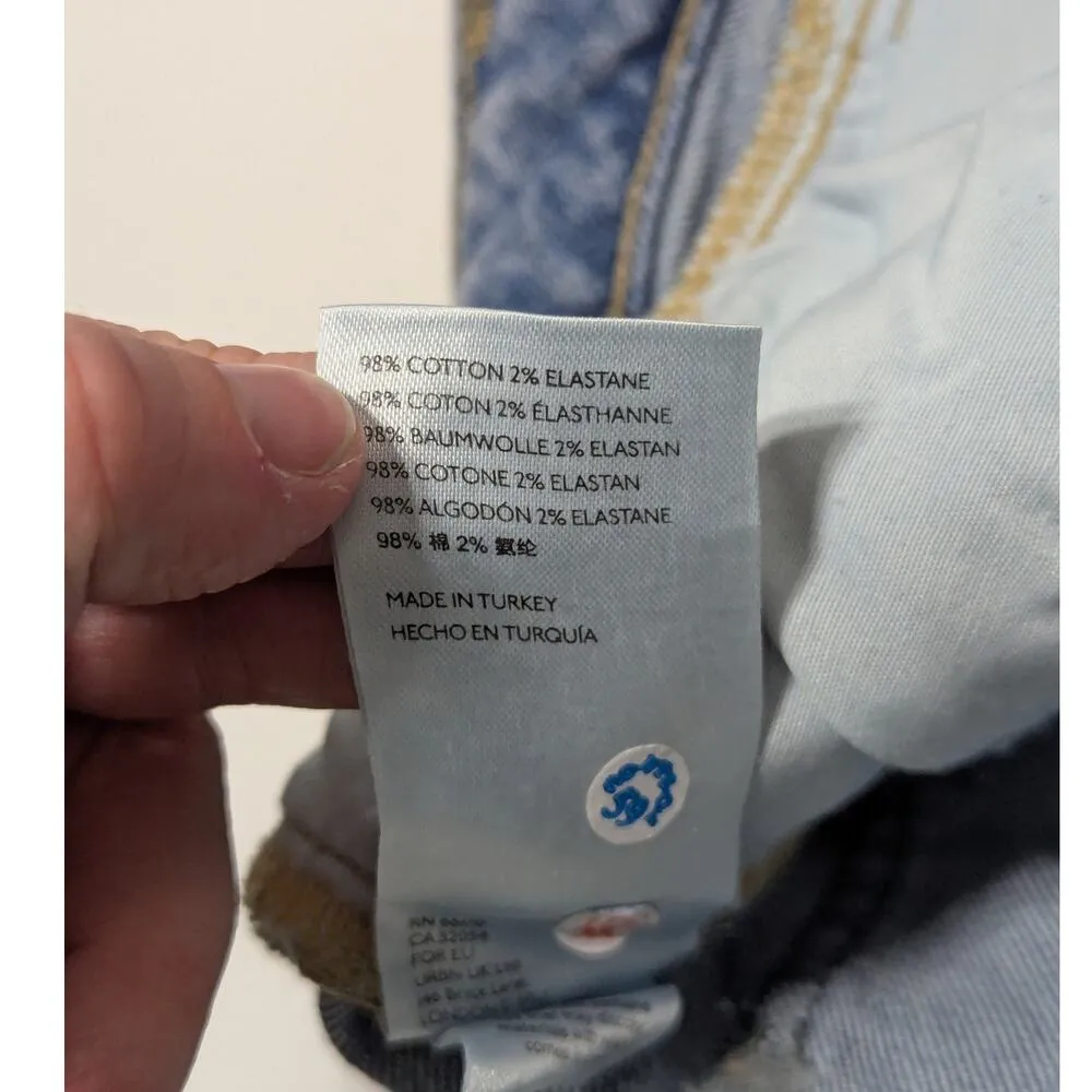 Anthropologie Pilcro and the Letterpress High Rise Slim Jeans Distressed Womens - Image 5