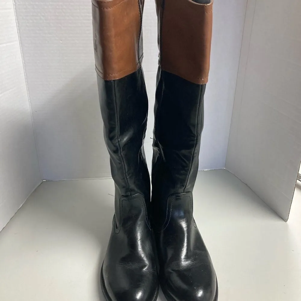 IT’S OK, Women’s Riding Boots, Black & Brown, Size, 9M, All Man Made Materials Size 9 - Image 16