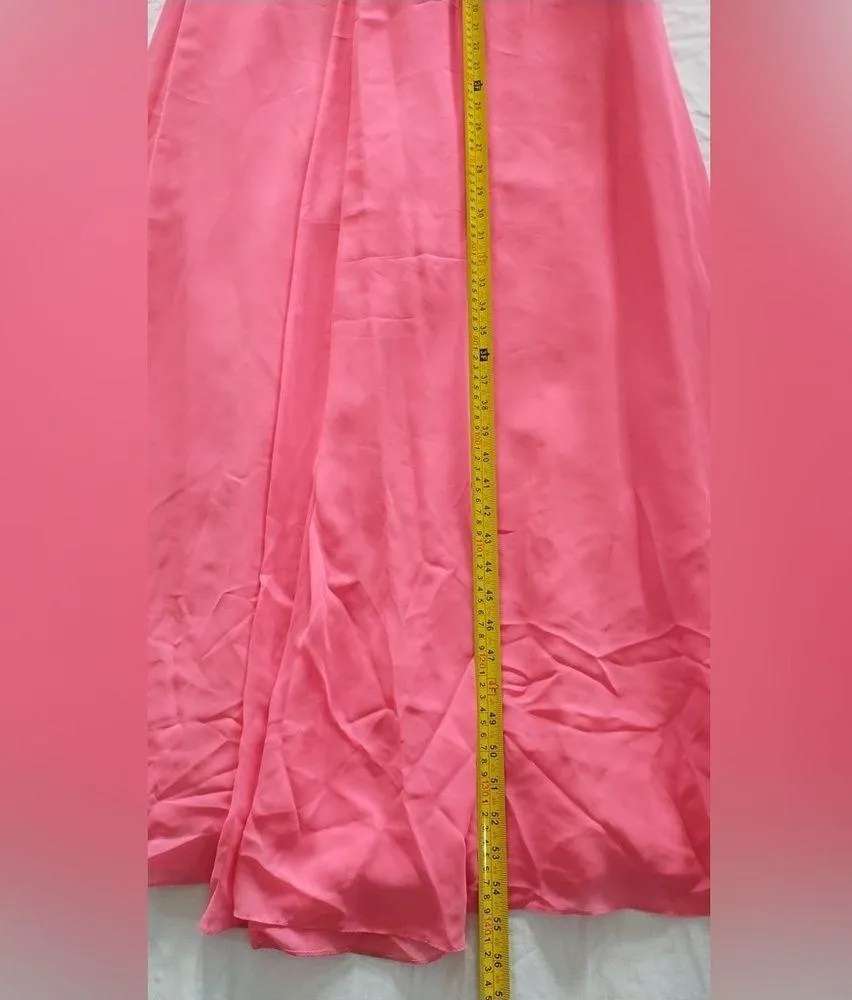 Formal/Bridesmaid strapless dress, Alfred Angelo , Coral, size 18 Women’s Dress - Image 10