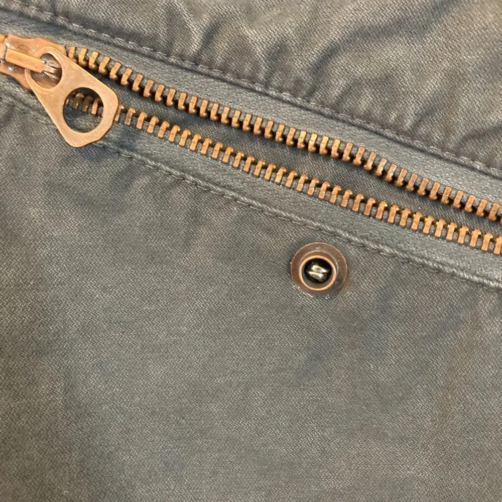 Replay women's size 28 washed gray high water button fly zip utility pants 28x31 - Image 7