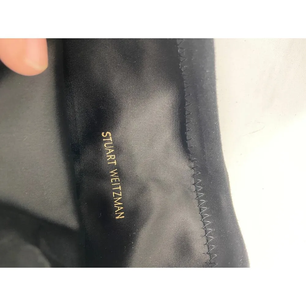 Stuart Weitzman Vanland Black Suede Over the Knee Boots 9 - Image 5