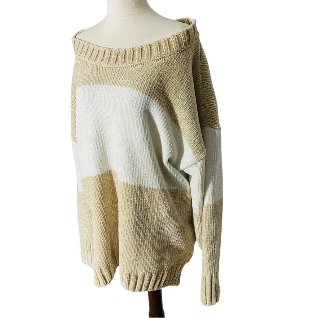 AERIE OFFLINE Chenille Colorblock Sweater - Image 4