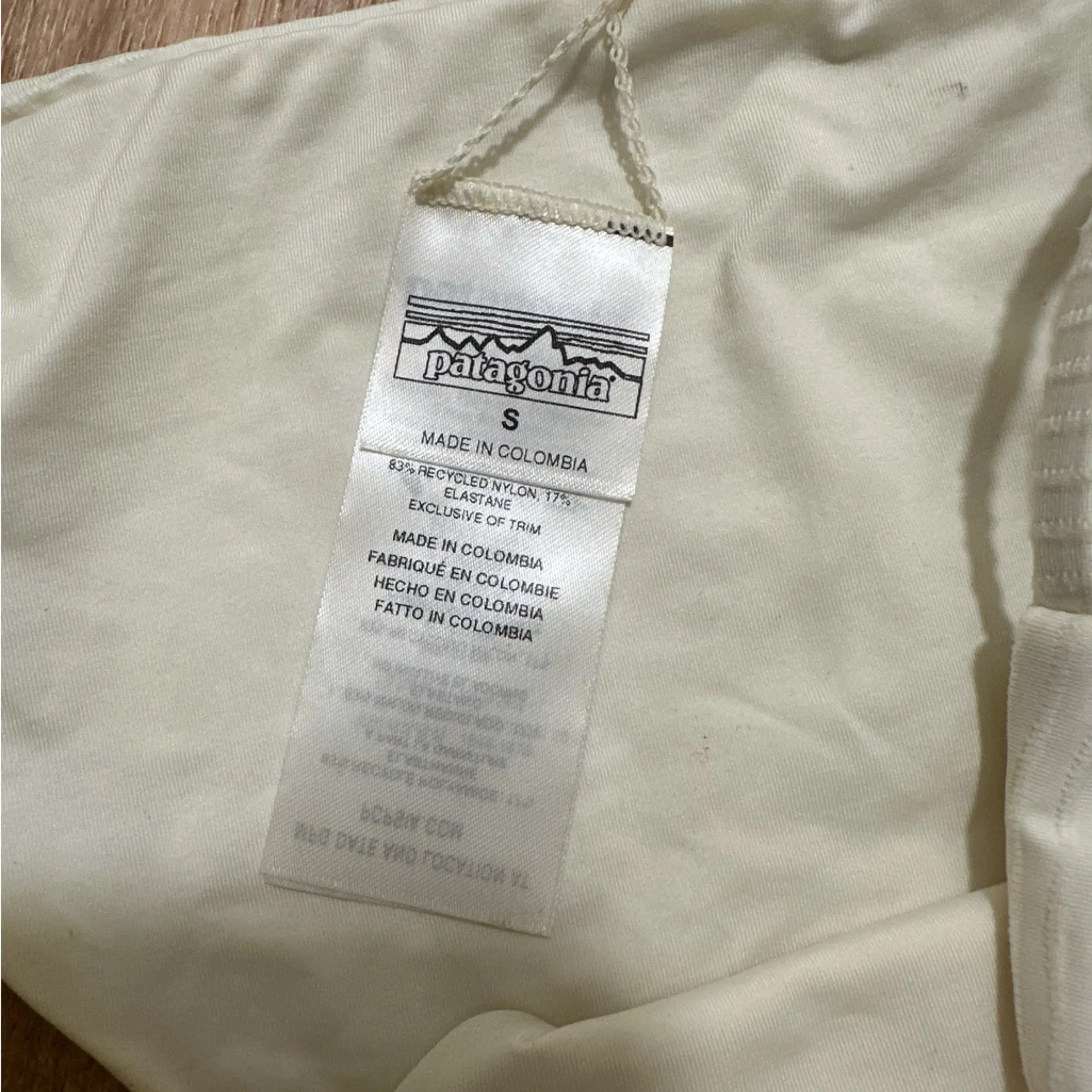 PATAGONIA | Cream Strappy Bikini Bottoms - Image 3