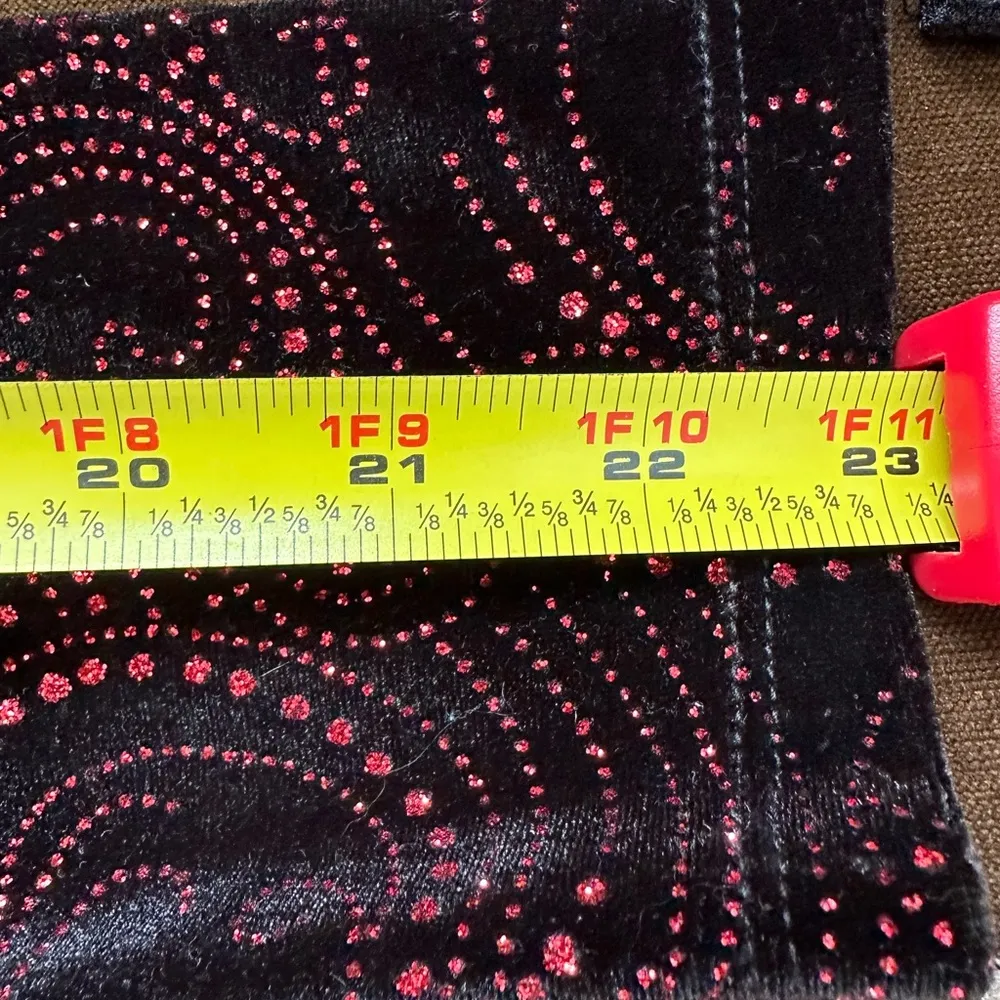 Elementz Black & Red Sequence 1 Button Jacket Attached To Sleeveless Top… - Image 11