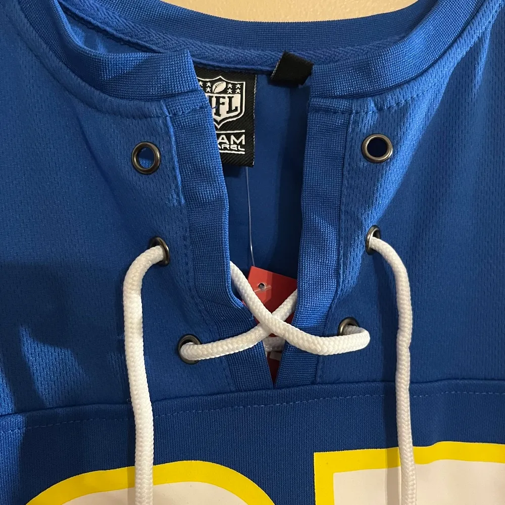 NFL Los Angeles Rams Jersey Material Ladies Tshirt - Image 8