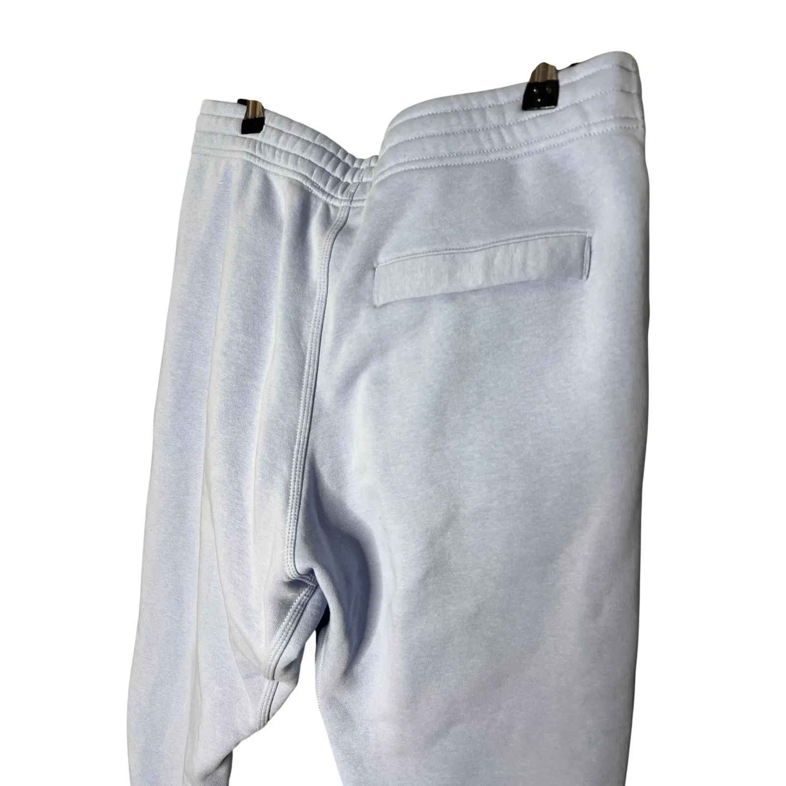 Nike Club Fleece Joggers Women's Size Large Periwinkle Blue Tapered Leg - Image 5