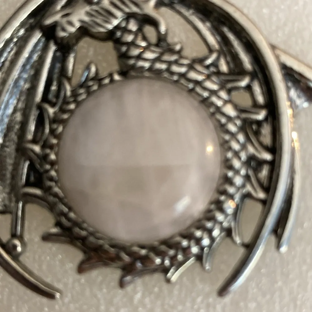 Rose Gold Dragon Charm Necklace. NWOTT Cord is 17 1/2” Long with a 2” extender. - Image 3