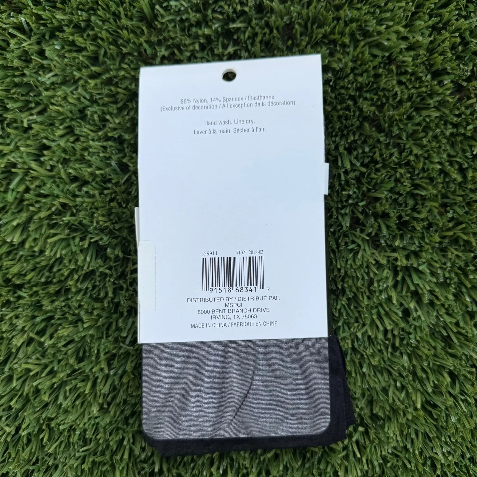 Imagin8 Halloween Black Cat Tights Adult One Size Fits Most - Image 2