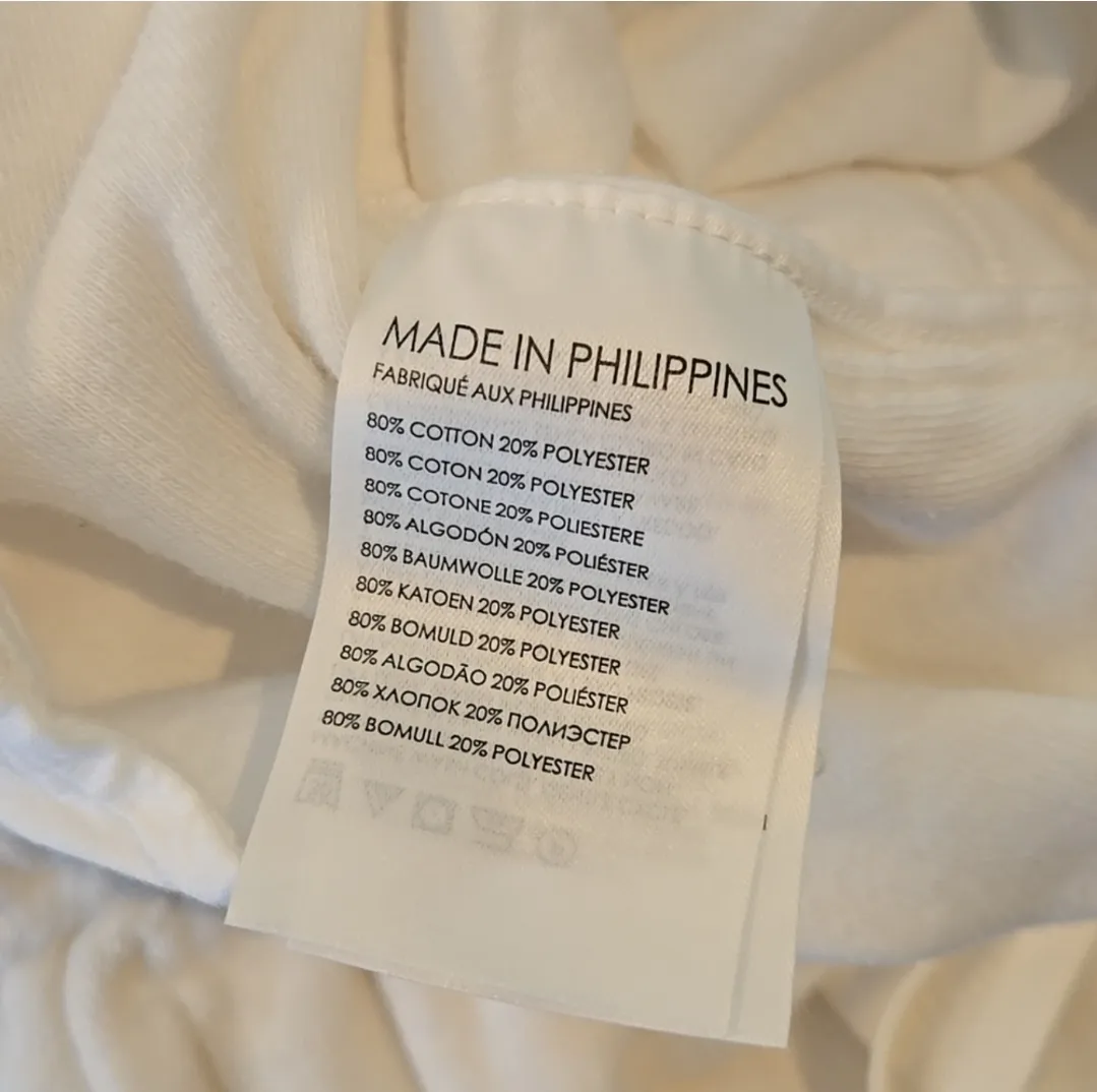 Club Monaco  Women's White Terry Towel Casual Shorts - Image 7