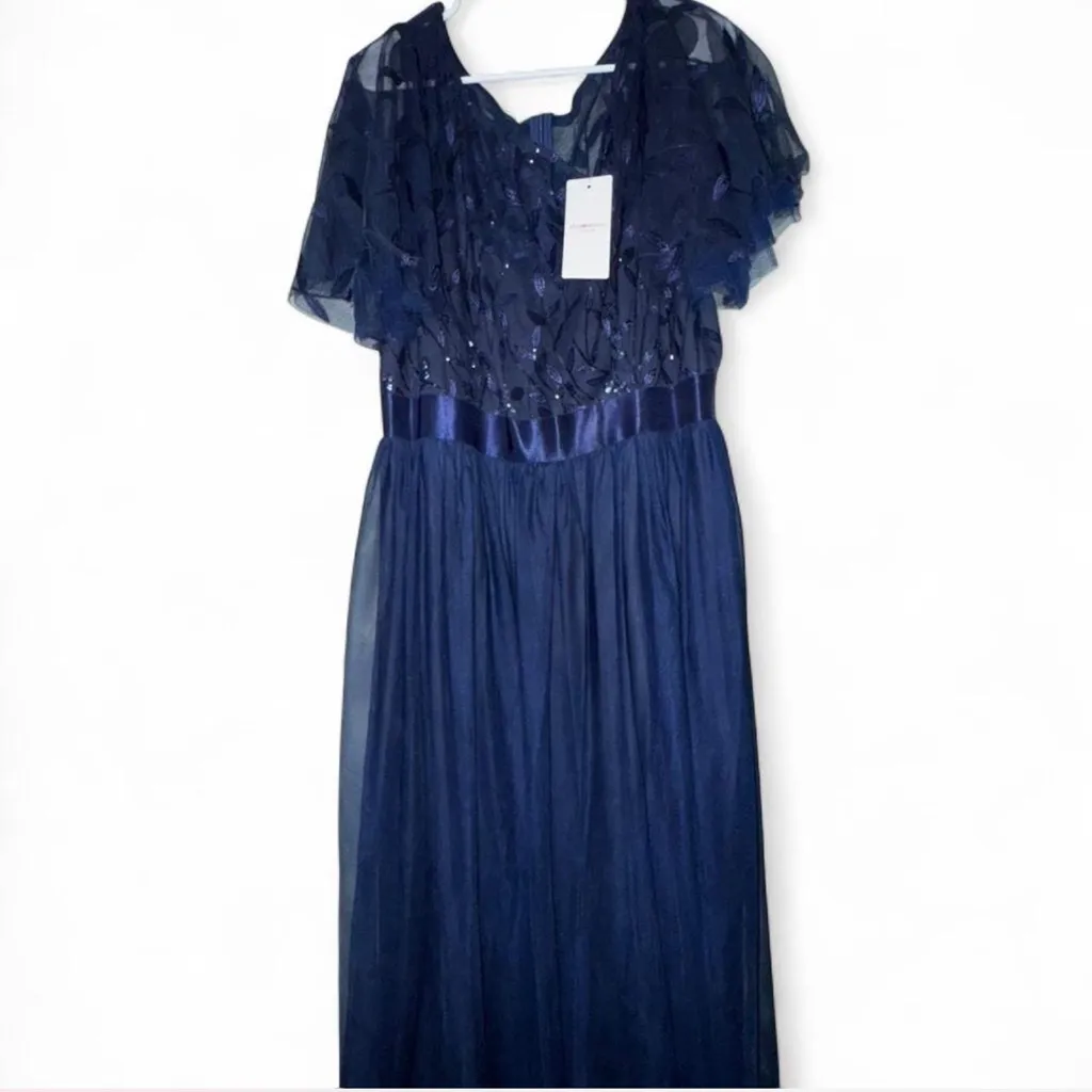 Ever-Pretty Navy Blue Formal Maxi Dress – Size 3XL – NWT - Image 7