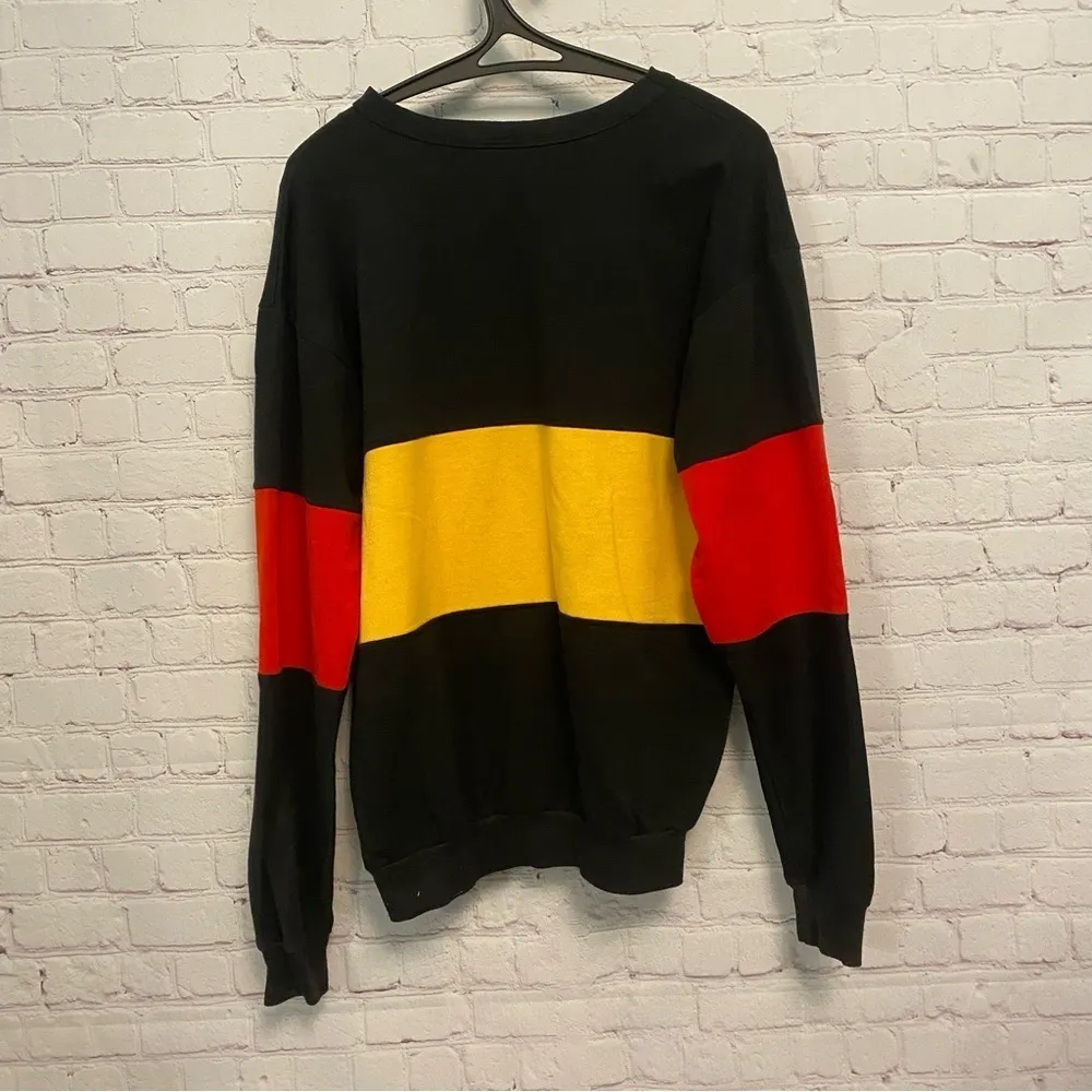 Vintage RARE 90s colorblock Gatlinburg Tennessee sweatshirt XL unisex Blue - Image 4