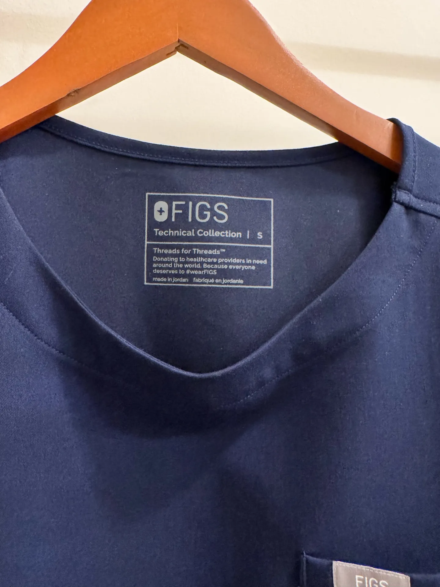 FIGS Arua Relaxed Scrub Top - Image 2