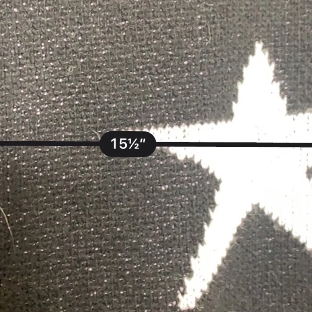 West and peach star print distressed sweater Size M - Image 3