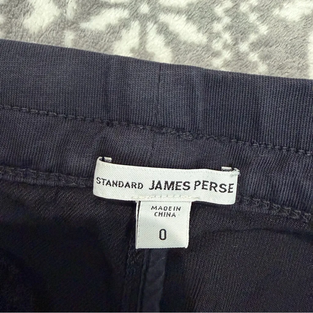 James Perse Soft Drape Utility Pant Navy XS James (0) Casual Resortwear NWOT - Image 3