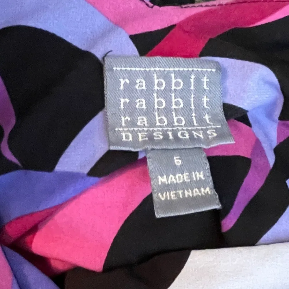 Rabbit‎ Rabbit Rabbit Designs Dress Purple Size 6 - Image 2