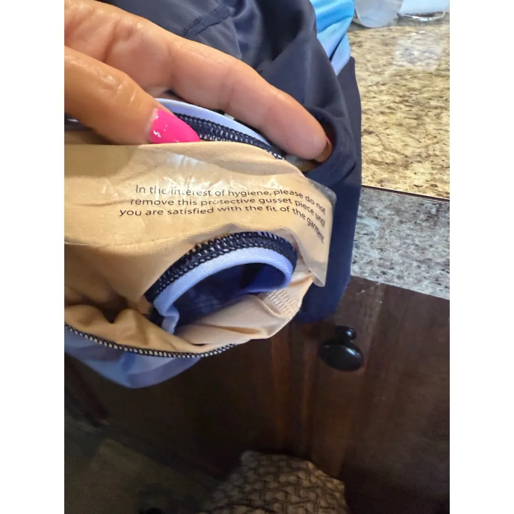 Women's LIVI for Lane Bryant Plus Size 18 Ombre One Piece Swimsuit Blue - Image 7