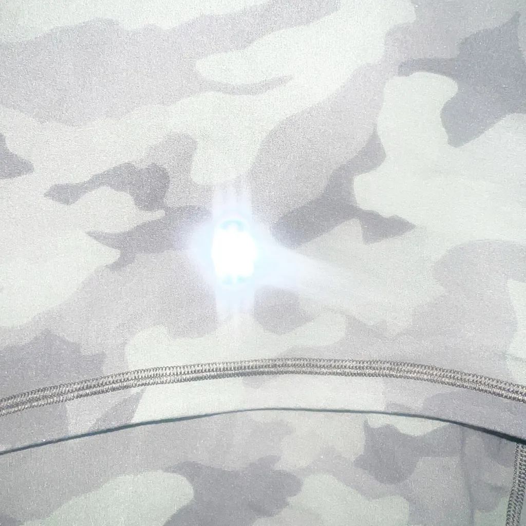 Lululemon hooded define green camo fitted drawstring Thumbhole full zip jacket - Image 12