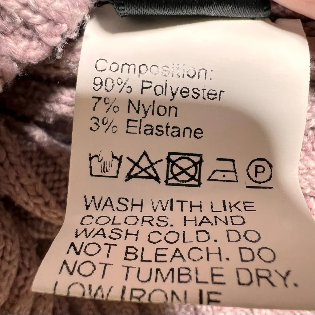 Shein Mauve Turtleneck Sweater Dress - Image 9