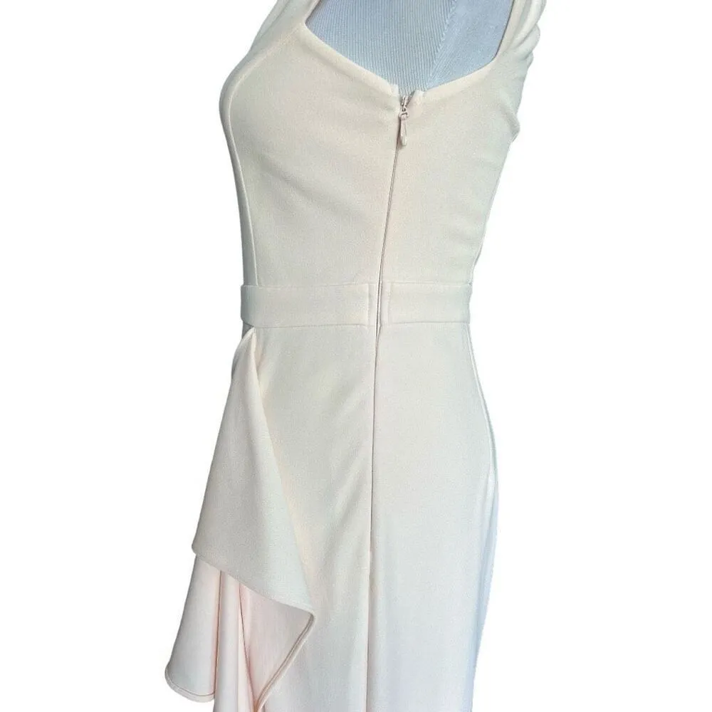 Womens Lulus Ivory Mila Cream Ruffled Off-the-Shoulder Maxi Dress - Sz S - Image 8