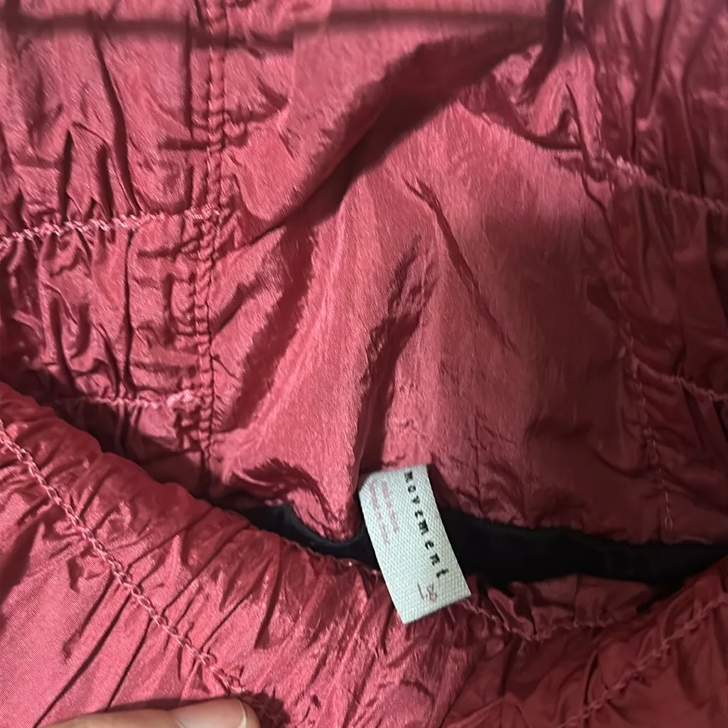 Free‎ People Movement The Way Home Pink Shorts Size Large - Image 3