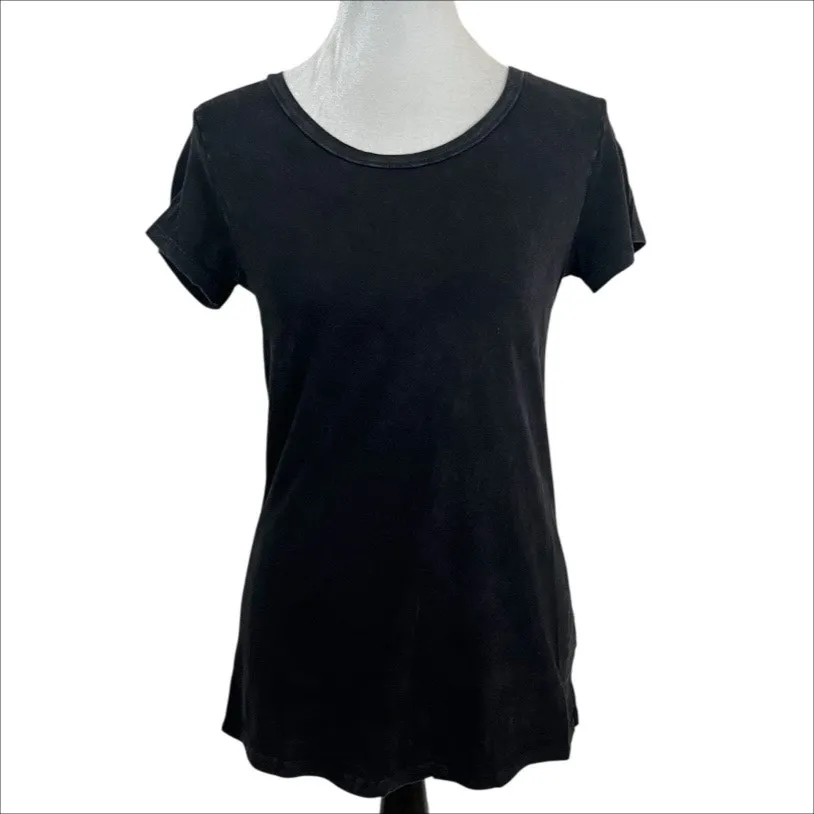 San Francisco City Lights Black Itty Bitty Fitted Tee T - Image 2