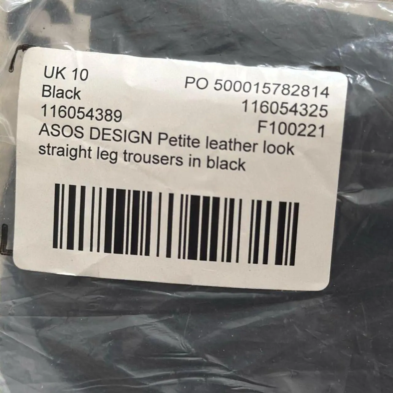 Asos-petite Women's Black Trousers - Image 4