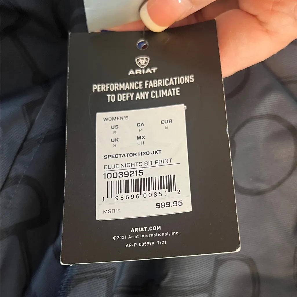 Ariat Women's Dark Blue Utility Jacket - Image 10