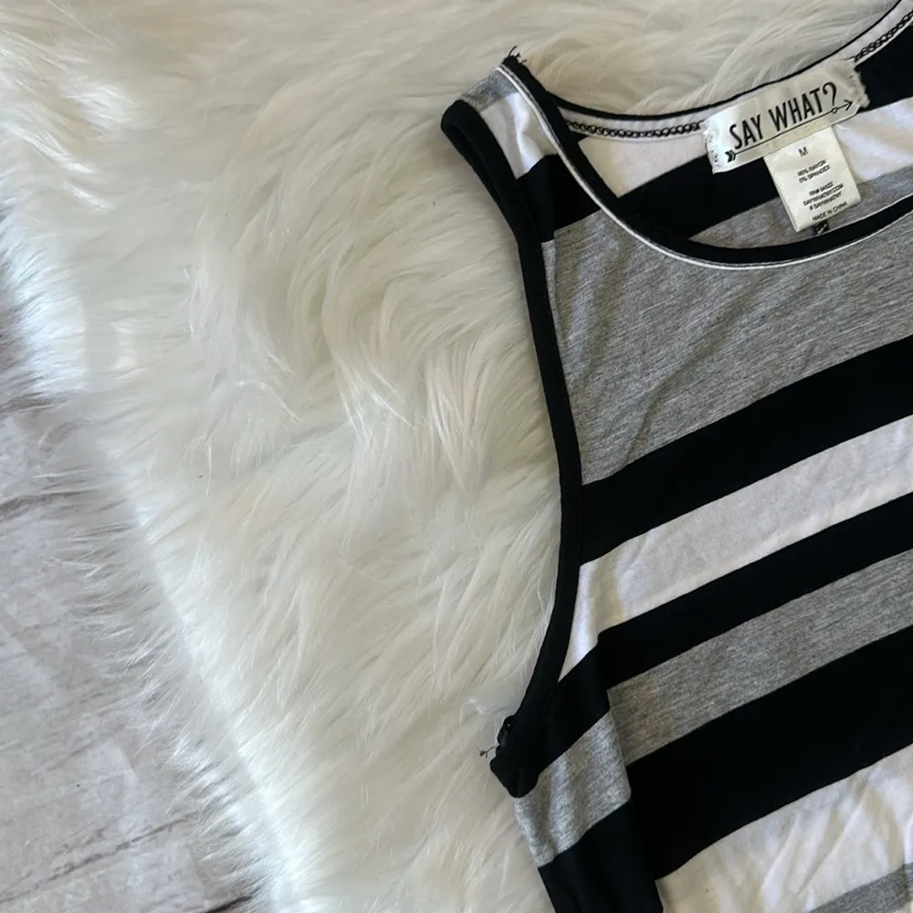 Women's Casual Plain Simple T-Shirt Loose Dress Size Small - Image 3