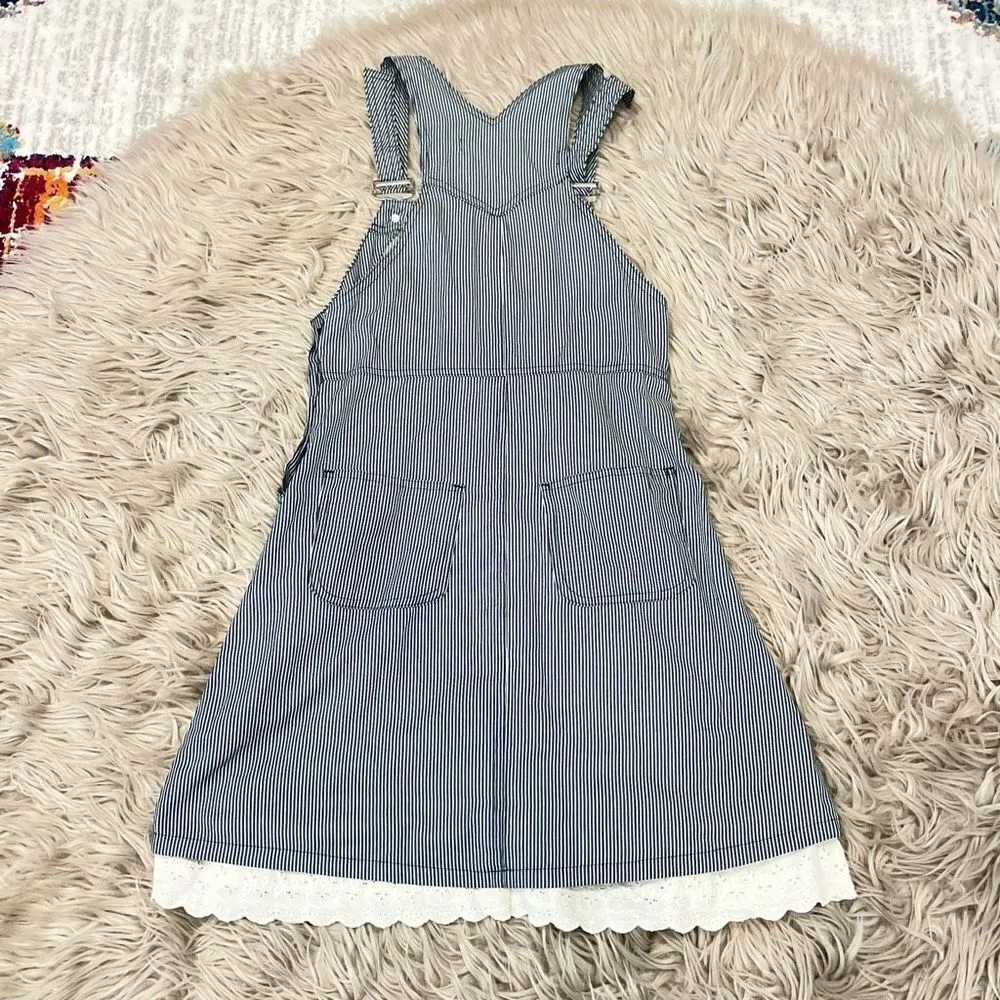 The Man Repeller x P J K overall dress size small Blue - Image 4