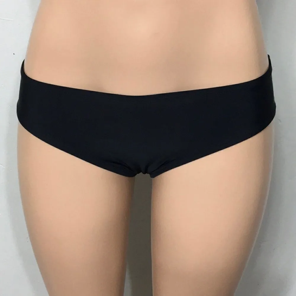 Black bow bikini bottoms Black - Image 5