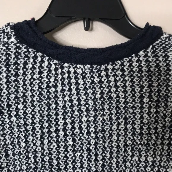 Vtg Liz Claiborne oversized cotton blend knit pullover fall sweater large - Image 11