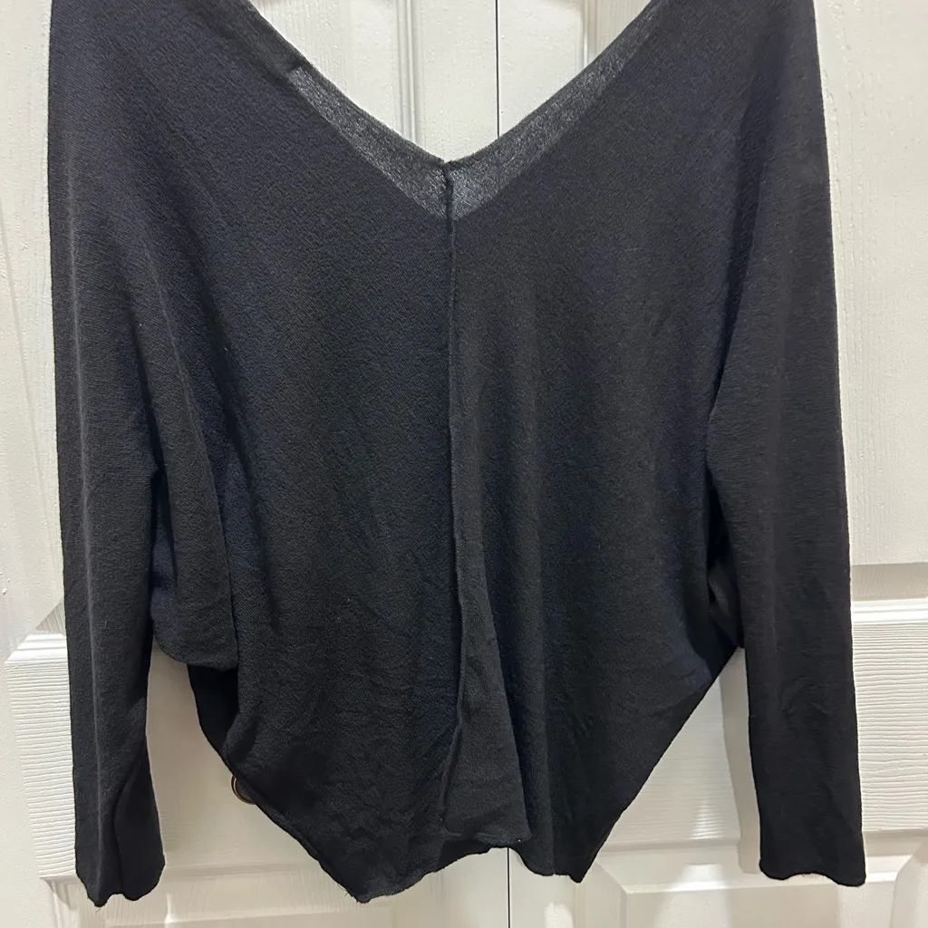 Six/Fifty Sweater Black V - Image 2