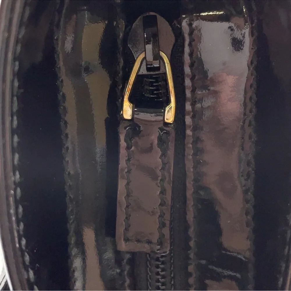 Gucci Black and Cream Structured Tote Bag - Image 12