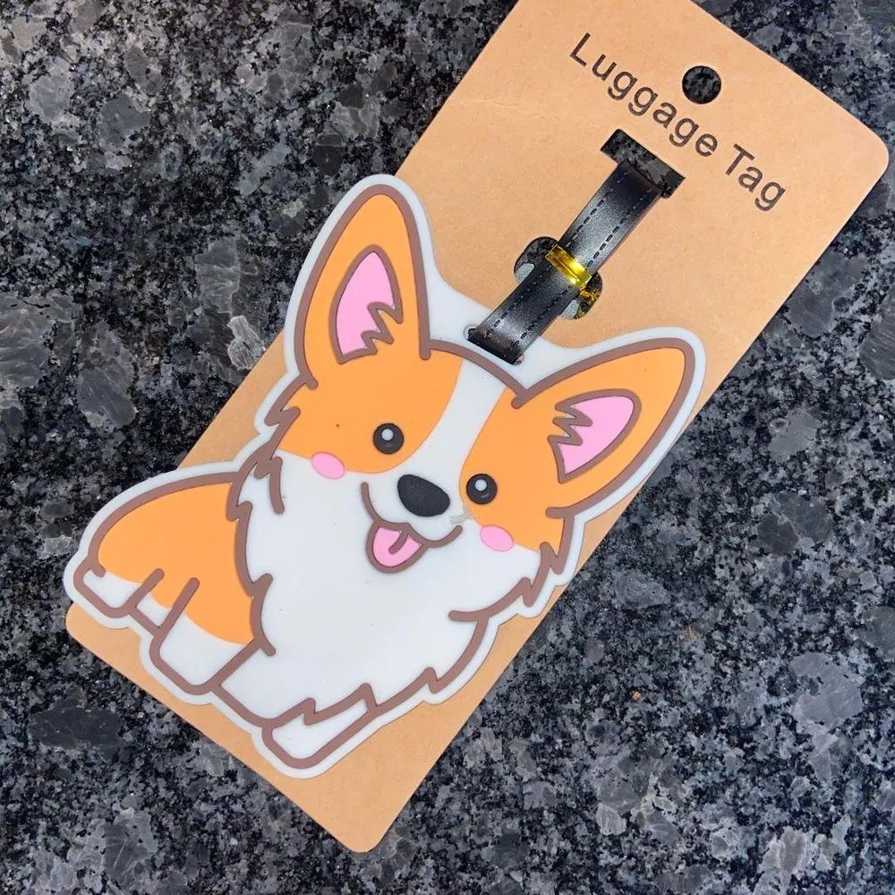 NWT Adorable Corgi Luggage Tag - Image 2