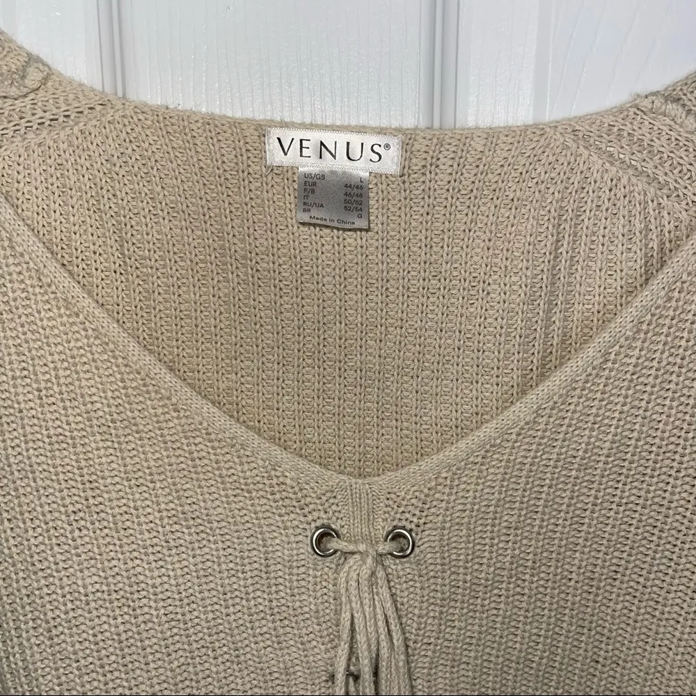 Venus  Lace Up Detailed Sweater - Image 4