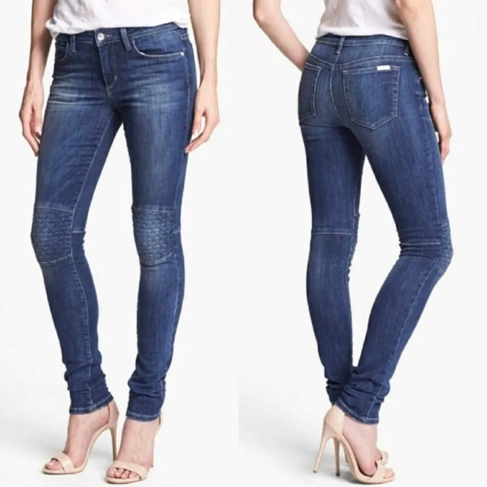 Joes Jeans Quilted Moto Skinny Jeans - Image 7