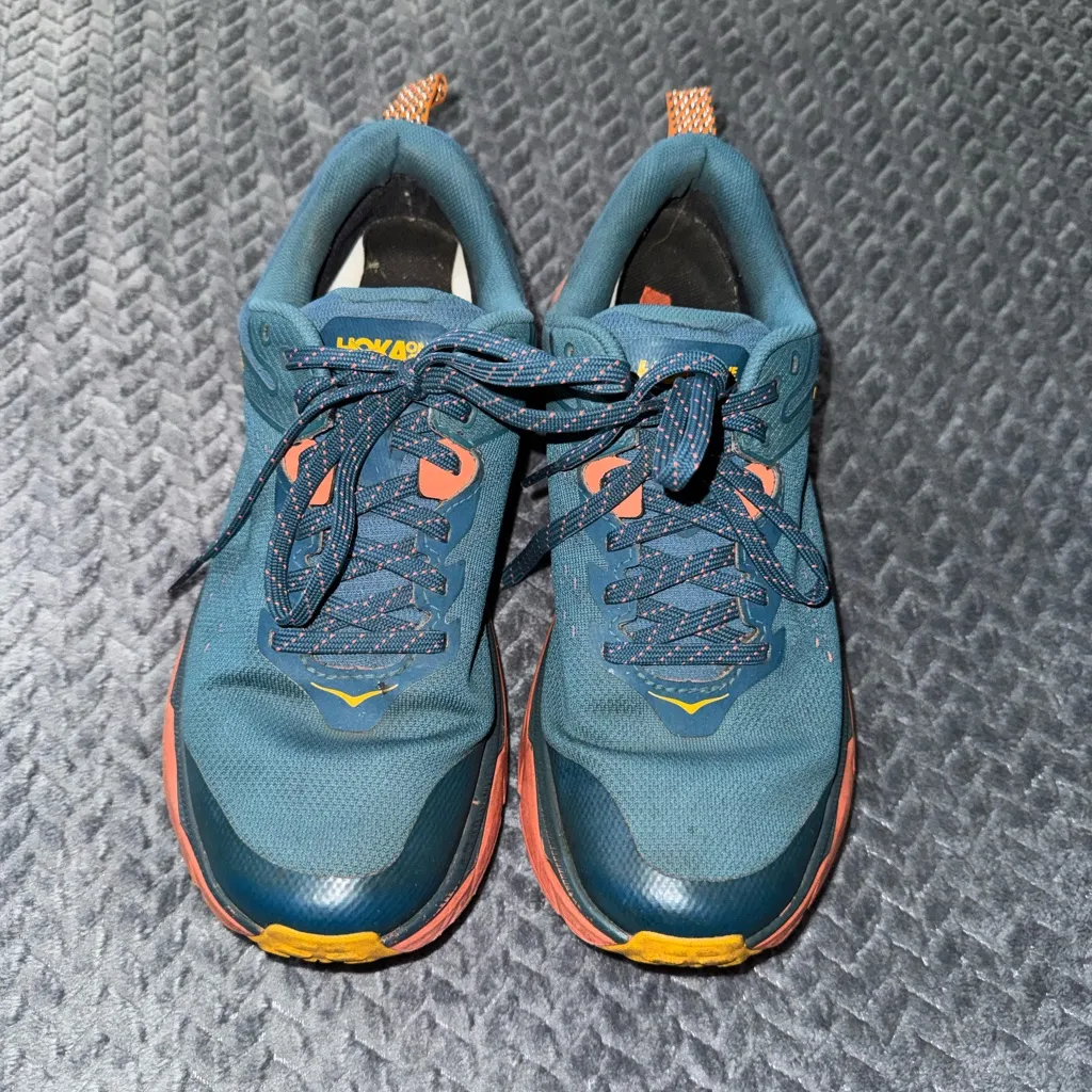 Hoka One One Challenger ATR 6 GTX Trail Running Women’s 8.5 B Blue Gore-Tex - Image 3