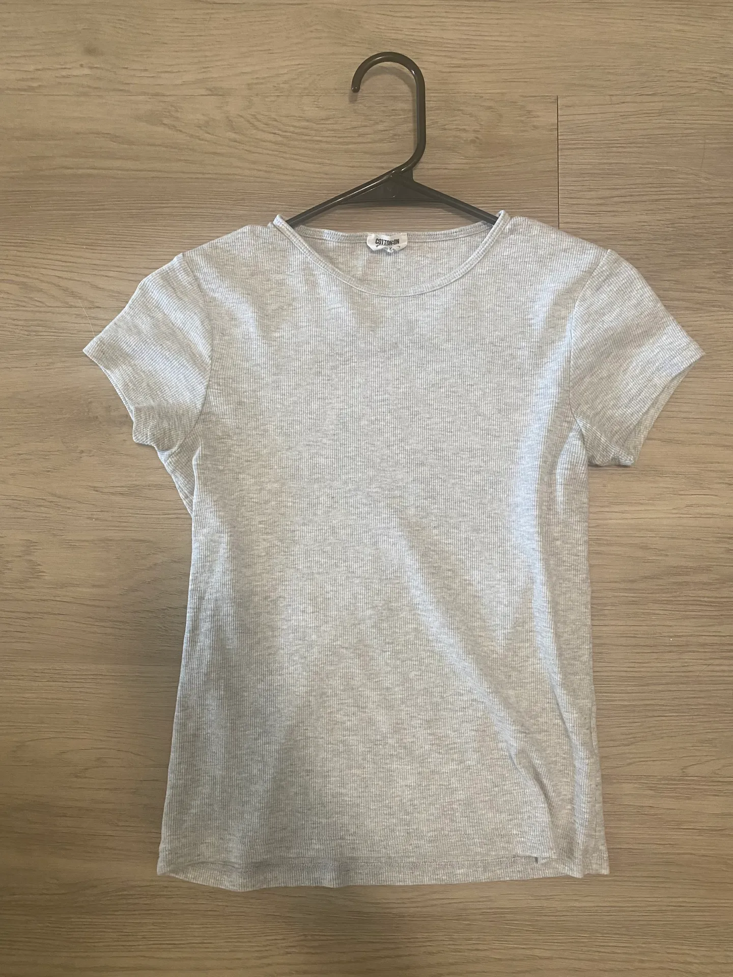 The One Organic Rib Crew Short Sleeve Tee - Image 3