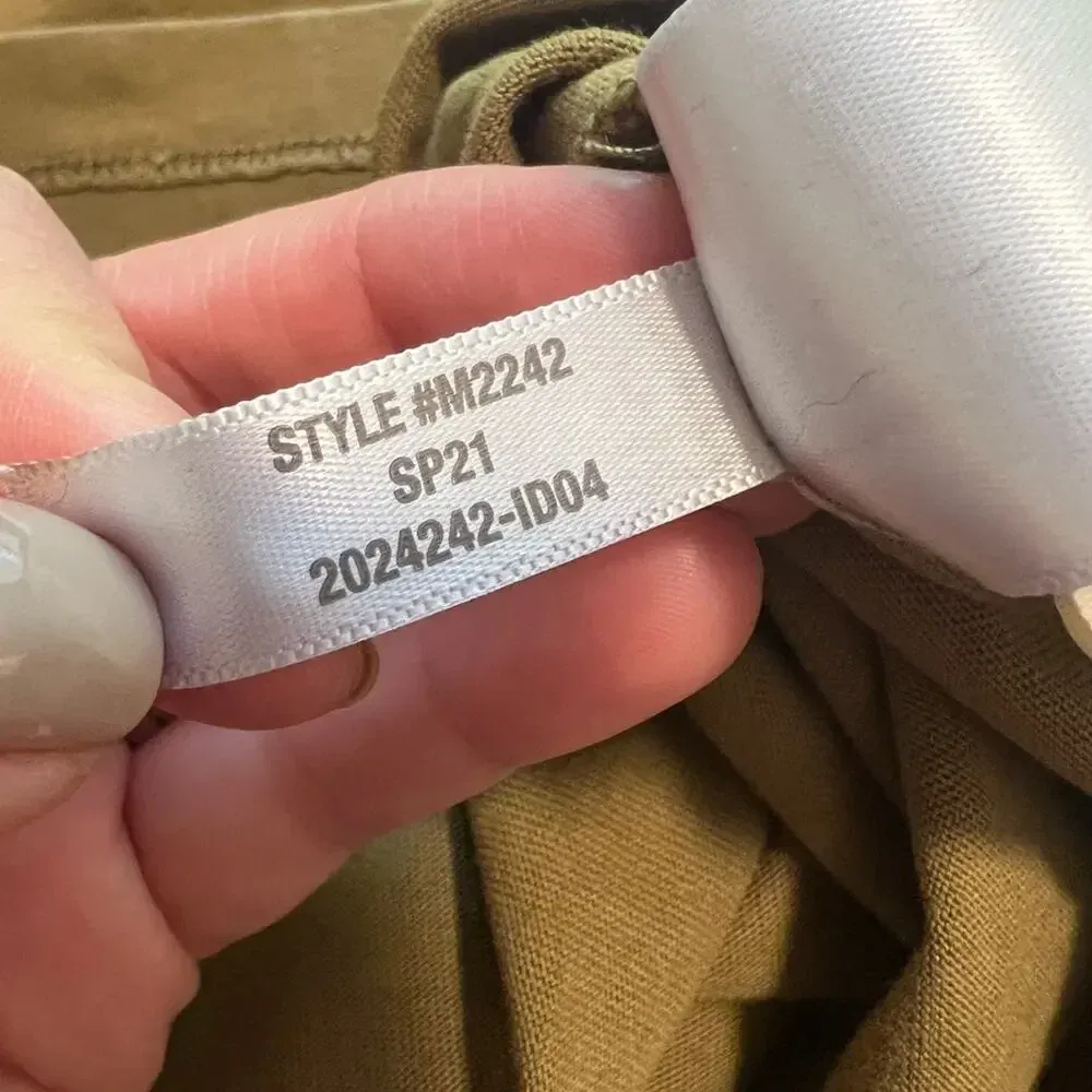 MADEWELL Tee Dress in Olive Green‎ - Image 5