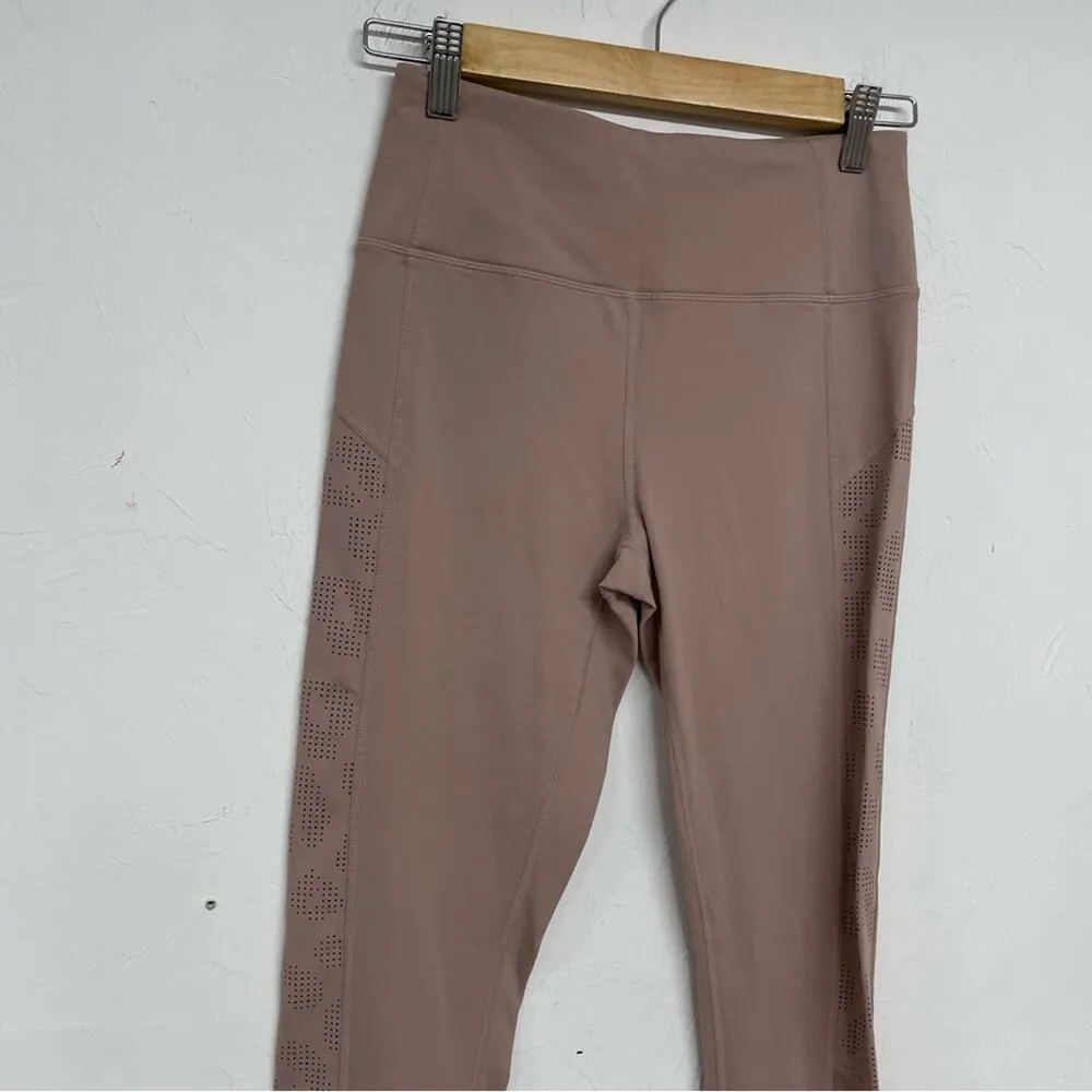 Varley Mauve High Rise Full Length Leggings Womens XS Pink Yoga Pants Gorpcore - Image 4