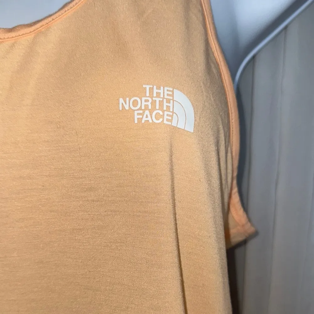 The North Face Orange Sleeveless Relaxed Tank Top - Image 2